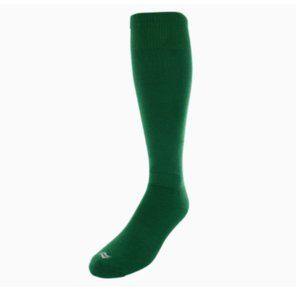 NWT green baseball 2 PAIR over-the-calf socks boyS